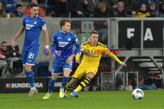 1.BL - 19/20 - TSG 1899 Hoffenheim vs. Bor. Dortmund (© Kraichgausport / Loerz)