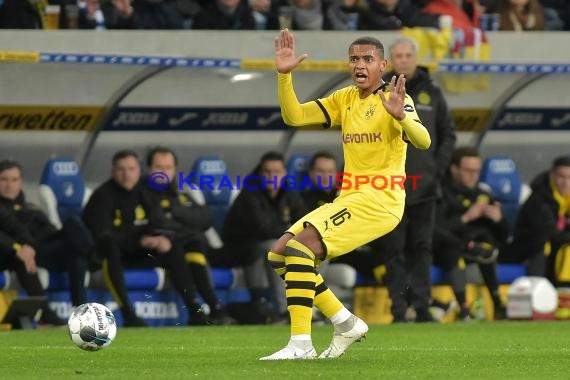 1.BL - 19/20 - TSG 1899 Hoffenheim vs. Bor. Dortmund (© Kraichgausport / Loerz)