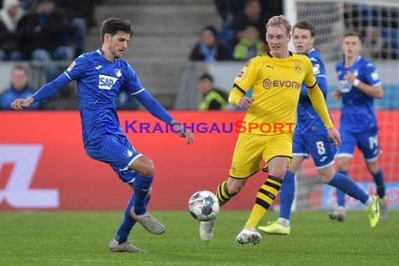 1.BL - 19/20 - TSG 1899 Hoffenheim vs. Bor. Dortmund (© Kraichgausport / Loerz)