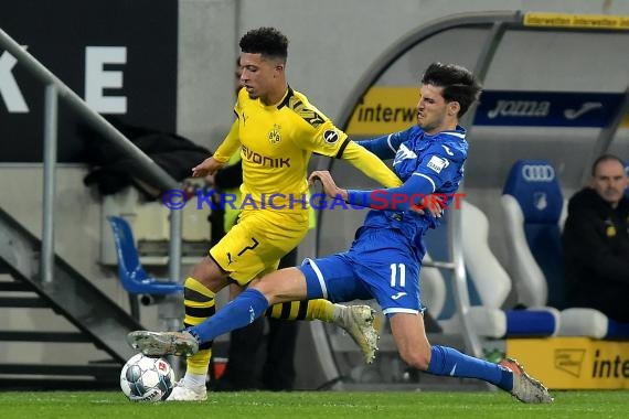 1.BL - 19/20 - TSG 1899 Hoffenheim vs. Bor. Dortmund (© Kraichgausport / Loerz)