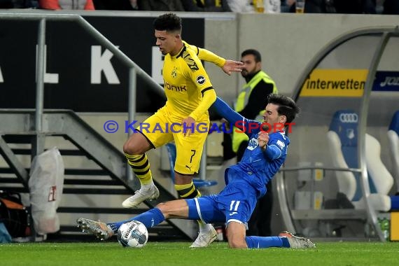 1.BL - 19/20 - TSG 1899 Hoffenheim vs. Bor. Dortmund (© Kraichgausport / Loerz)