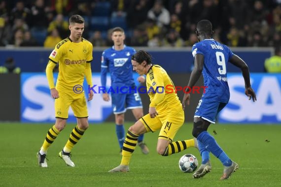 1.BL - 19/20 - TSG 1899 Hoffenheim vs. Bor. Dortmund (© Kraichgausport / Loerz)