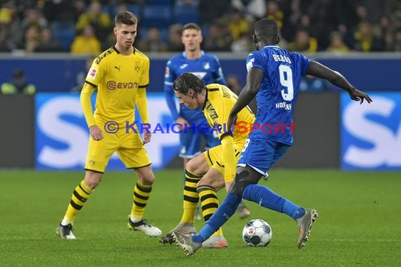 1.BL - 19/20 - TSG 1899 Hoffenheim vs. Bor. Dortmund (© Kraichgausport / Loerz)