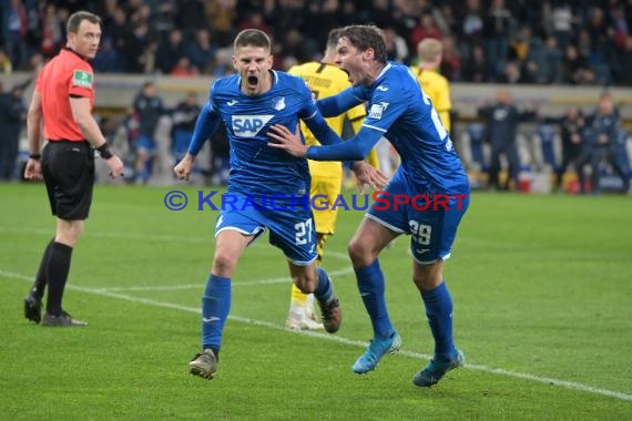 1.BL - 19/20 - TSG 1899 Hoffenheim vs. Bor. Dortmund (© Kraichgausport / Loerz)