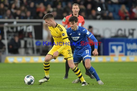 1.BL - 19/20 - TSG 1899 Hoffenheim vs. Bor. Dortmund (© Kraichgausport / Loerz)