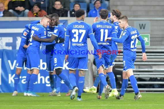 1.BL - 19/20 - TSG 1899 Hoffenheim vs. Bor. Dortmund (© Kraichgausport / Loerz)