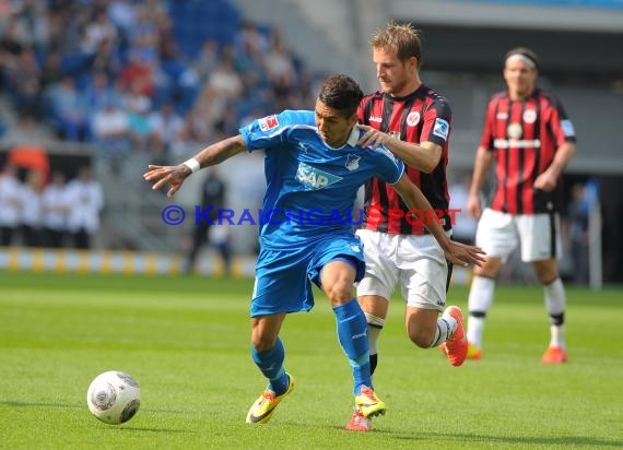 1. Fußball Bundesliga TSG 1899 Hoffenheim - Eintracht Frankfurt Wirsol Rhein Neckar Arena Sinsheim 26.04.2014 (© Fotostand / Loerz)