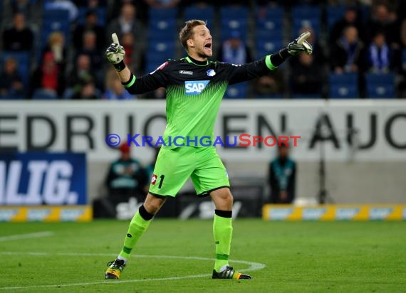 1. Fußball Bundesliga TSG 1899 Hoffenheim - SC Freiburg in der Wirsol Rhein Neckar Arena Sinsheim 23.09.2014 (© Fotostand / Loerz)