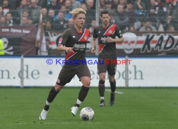 2. Fußball-Bundesliga SV 1916 Sandhausen - FC St. Pauli im  Hardtwaldstadion Sandhausen 05.04.2014 (© Kraichgausport / Loerz)