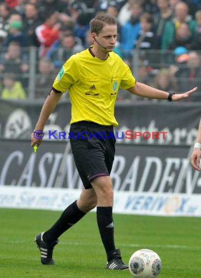 2. Fußball-Bundesliga SV 1916 Sandhausen - FC St. Pauli im  Hardtwaldstadion Sandhausen 05.04.2014 (© Kraichgausport / Loerz)