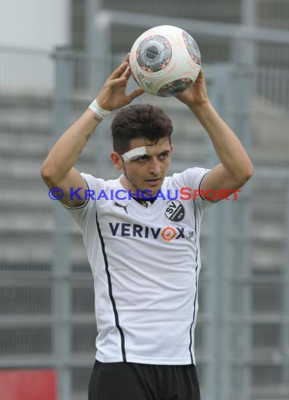 2. Fußball-Bundesliga SV 1916 Sandhausen - FC St. Pauli im  Hardtwaldstadion Sandhausen 05.04.2014 (© Kraichgausport / Loerz)