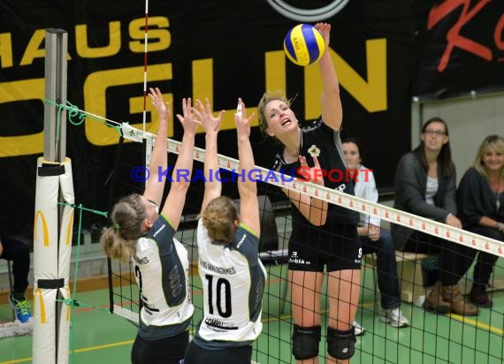 Volleyball Damen 3. Liga Süd SV Sinsheim gegen TV Waldgirmes 17.10.2015 (© Siegfried)
