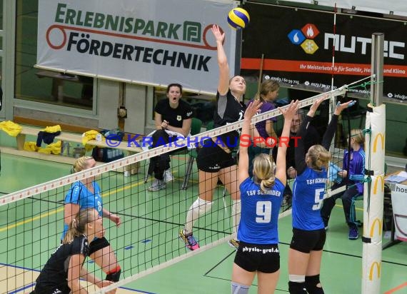 Volleyball Damen 3. Liga Süd SV Sinsheim gegen TV Schmiden 14.11.2015 (© Siegfried)