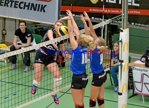 Volleyball Damen 3. Liga Süd SV Sinsheim gegen TV Schmiden 14.11.2015 (© Siegfried)