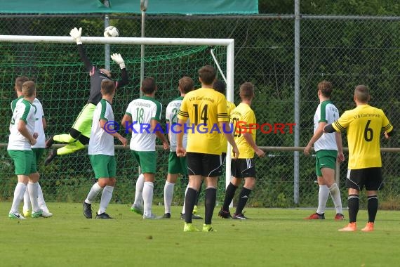 Verbandsliga Nordbaden 17/18 FC Zuzenhausen VS VfB Gartenstadt (© Siegfried Lörz)