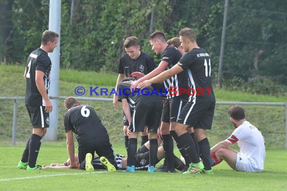 Kreispokal FC Weiler FC Rpohrbach a.G 13.08.2017 (© Kraichgausport / Loerz)