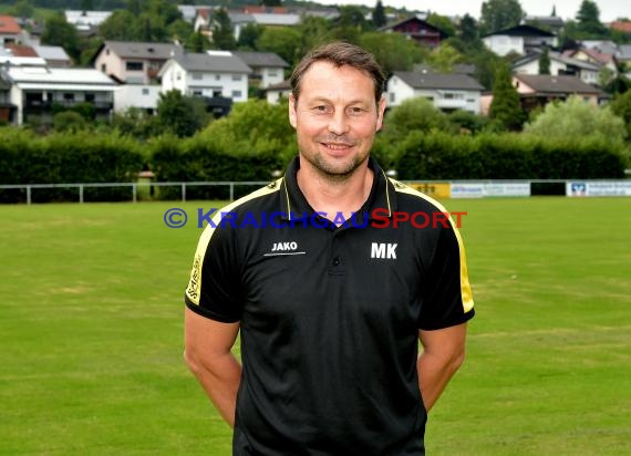 Saison 2018/19 SV Tiefenbach Mannschaftsfoto 05.07.2018 (© Kraichgausport / Loerz)