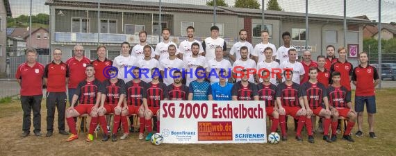 Saison 2018/19 SG Eschelbach Mannschaftsfoto  (© Kraichgausport / Loerz)