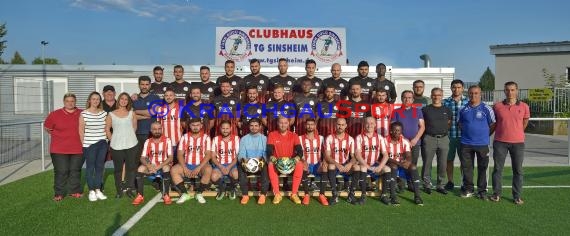 Saison 2018/19 TG Sinsheim Mannschaftsfoto  (© Kraichgausport / Loerz)