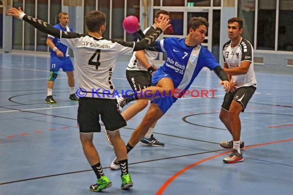 Handball Kreisliga Heidelberg - TV Sinsheim vs TSV Phönix Steinsfurt (© Berthold Gebhard)