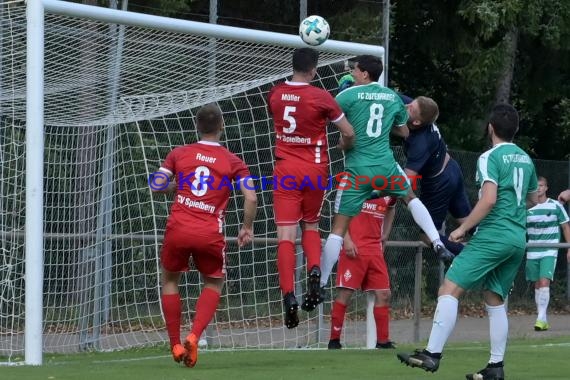 19/20 Verbandsliga Nordbaden FC Zuzenhausen vs SV Spielberg 10.08.2019 (© Siegfried Lörz)