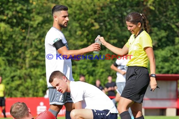 Badischer Pokal 2021/22, TSV Neckarbischofsheim vs TSV Steinsfurt (© Berthold Gebhard)