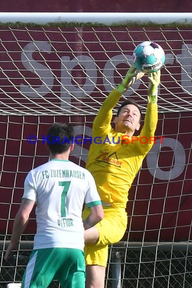 Verbandsliga Nordbaden 21/22 FC Zuzenhausen vs TSG 1862/09 Weinheim  (© Siegfried Lörz)