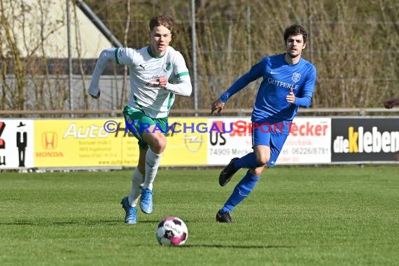 Verbandsliga Nordbaden 21/22 FC Zuzenhausen vs TSG 1862/09 Weinheim  (© Siegfried Lörz)