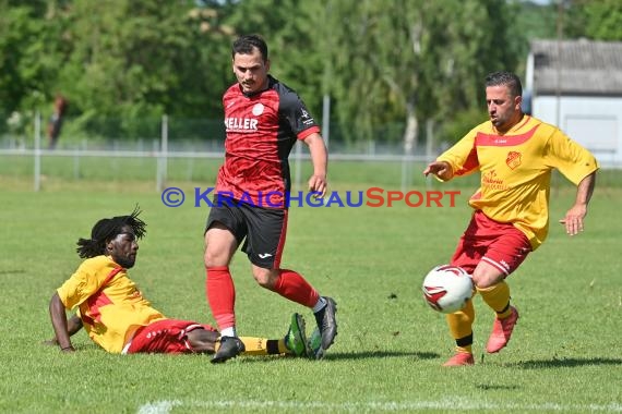 Saison 21/22 Kreisklasse B1 - FC Berwangen vs SV Hilsbach (© Siegfried Lörz)