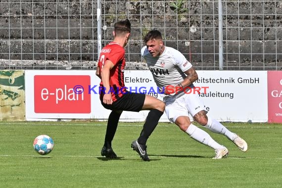 Verbandsliga Nordbaden 21/22 VfB Eppingen vs SpVgg Neckarelz  (© Siegfried Lörz)