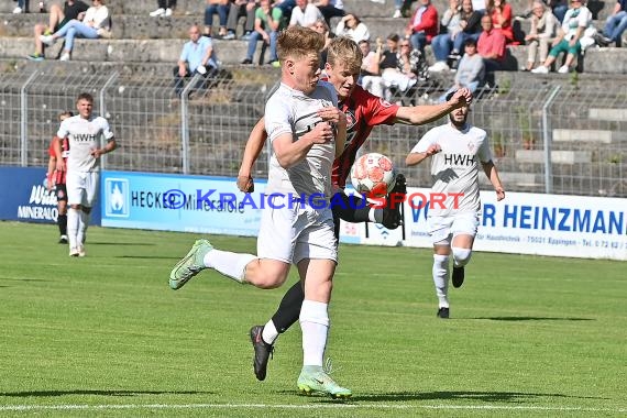 Verbandsliga Nordbaden 21/22 VfB Eppingen vs SpVgg Neckarelz  (© Siegfried Lörz)