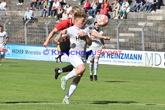 Verbandsliga Nordbaden 21/22 VfB Eppingen vs SpVgg Neckarelz  (© Siegfried Lörz)