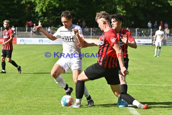 Verbandsliga Nordbaden 21/22 VfB Eppingen vs SpVgg Neckarelz  (© Siegfried Lörz)