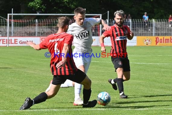 Verbandsliga Nordbaden 21/22 VfB Eppingen vs SpVgg Neckarelz  (© Siegfried Lörz)