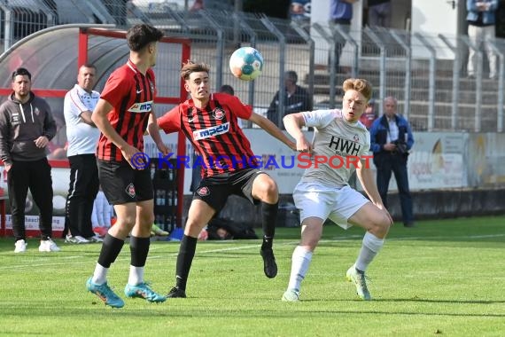 Verbandsliga Nordbaden 21/22 VfB Eppingen vs SpVgg Neckarelz  (© Siegfried Lörz)