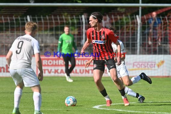 Verbandsliga Nordbaden 21/22 VfB Eppingen vs SpVgg Neckarelz  (© Siegfried Lörz)