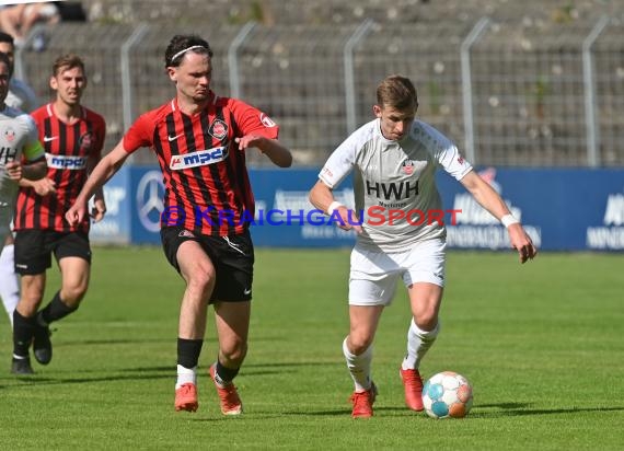 Verbandsliga Nordbaden 21/22 VfB Eppingen vs SpVgg Neckarelz  (© Siegfried Lörz)