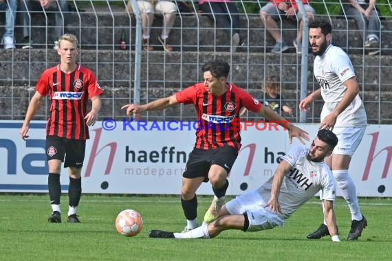 Verbandsliga Nordbaden 21/22 VfB Eppingen vs SpVgg Neckarelz  (© Siegfried Lörz)