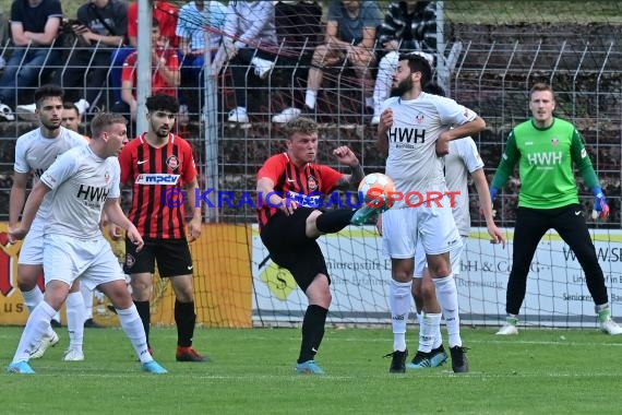 Verbandsliga Nordbaden 21/22 VfB Eppingen vs SpVgg Neckarelz  (© Siegfried Lörz)