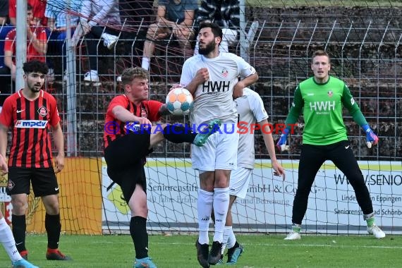 Verbandsliga Nordbaden 21/22 VfB Eppingen vs SpVgg Neckarelz  (© Siegfried Lörz)