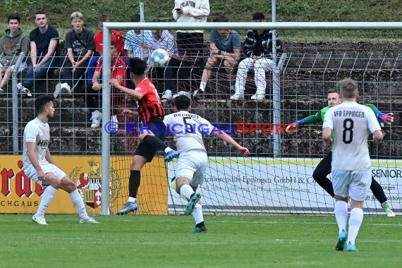 Verbandsliga Nordbaden 21/22 VfB Eppingen vs SpVgg Neckarelz  (© Siegfried Lörz)