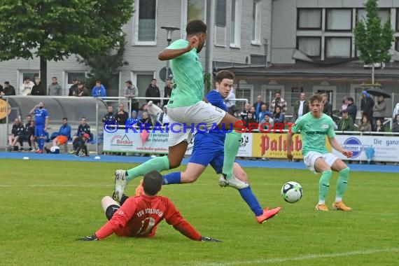 Saison 21/22 Entscheidungsspiel B1 vs B2 TSV Reichartshausen vs TSV Ittlingen-2  in Sinsheim (© Siegfried Lörz)