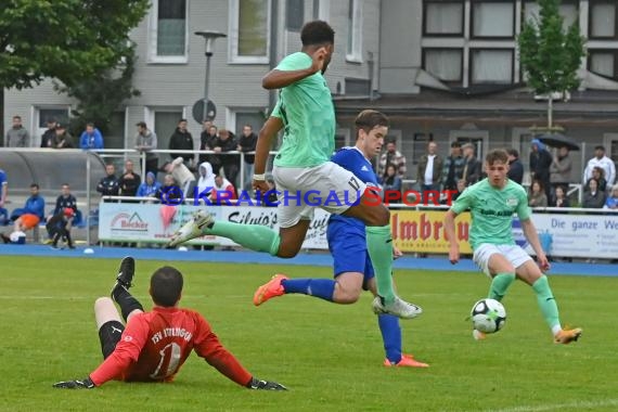 Saison 21/22 Entscheidungsspiel B1 vs B2 TSV Reichartshausen vs TSV Ittlingen-2  in Sinsheim (© Siegfried Lörz)