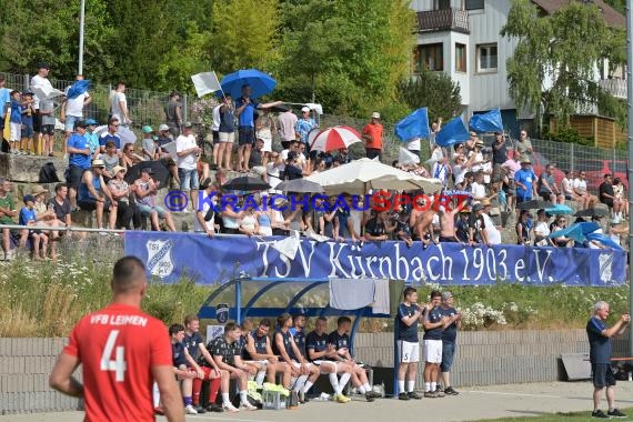 Landesliga RN TSV Kürnbach vs VfB Leimen Finale Relegation 2021/22 in Waldangelloch (© Siegfried Lörz)