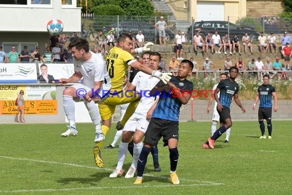 Landesliga RN TSV Kürnbach vs VfB Leimen Finale Relegation 2021/22 in Waldangelloch (© Siegfried Lörz)