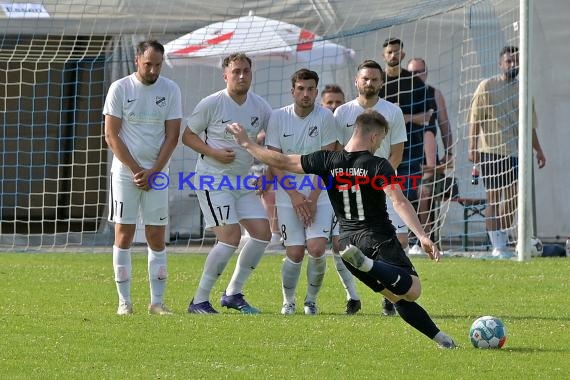 Landesliga RN TSV Kürnbach vs VfB Leimen Finale Relegation 2021/22 in Waldangelloch (© Siegfried Lörz)