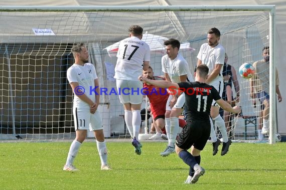 Landesliga RN TSV Kürnbach vs VfB Leimen Finale Relegation 2021/22 in Waldangelloch (© Siegfried Lörz)