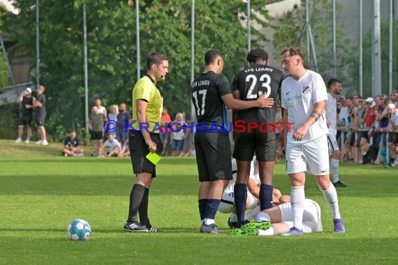 Landesliga RN TSV Kürnbach vs VfB Leimen Finale Relegation 2021/22 in Waldangelloch (© Siegfried Lörz)