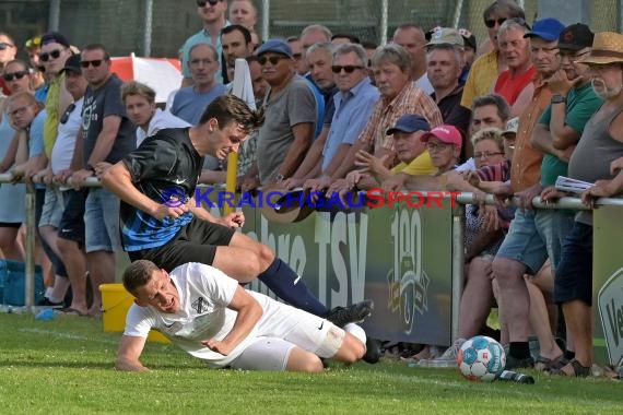 Landesliga RN TSV Kürnbach vs VfB Leimen Finale Relegation 2021/22 in Waldangelloch (© Siegfried Lörz)