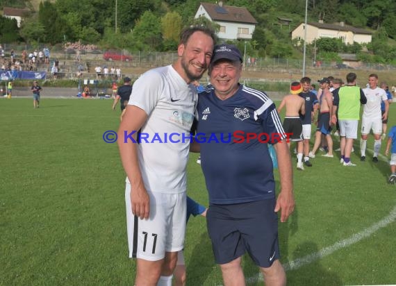 Landesliga RN TSV Kürnbach vs VfB Leimen Finale Relegation 2021/22 in Waldangelloch (© Siegfried Lörz)